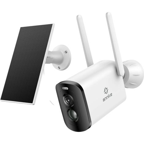 Caméra de sécurité Wifi, résolution 4MP, connectivité sans fil, 5200 mAh I81BL 1PC (1/2)