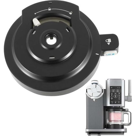 Couvercle extérieur pour sorbetière Ninja NC700, couvercle de remplacement réutilisable Ninja Creami, compatible avec les séries Ninja NC700/NC701 (sans palette) Pièces détachées Ninja Creami (1/5)