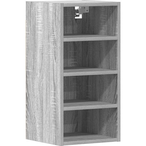 Mueble de cocina mural de diseño moderno 30 x 29,5 x 60 cm en madera de ingeniería gris Sonoma 020050444 (1/5)