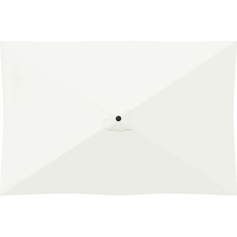 Parasol de jardin 200 x 300 cm en polyester – Protection solaire pour terrasse, balcon et extérieur, ombrage rotatif (1/5)
