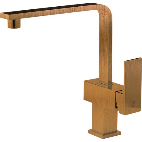 Presto Nitro Plus 5259641 Grifo cocina monomando mezclador cobre envejecido (1/2)