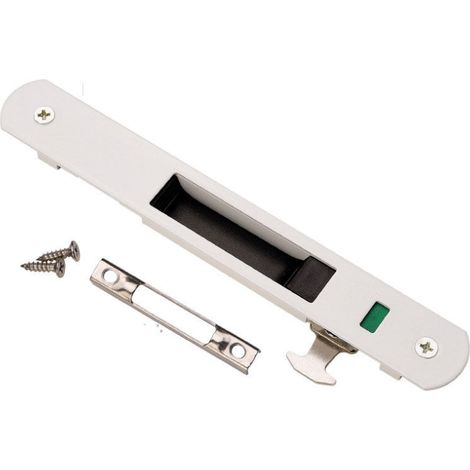 Serrure Coulissante Inox Blanc Fenêtre Porte Ménage (1/3)