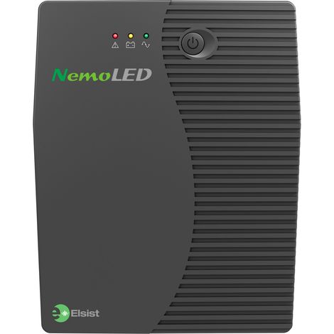 Elsist UPSMODEM adaptador e inversor de corriente Interior 25 W Negro