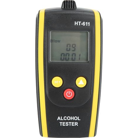Éthylotest HT-611 avec écran LCD haute résolution, sans contact (1/5)