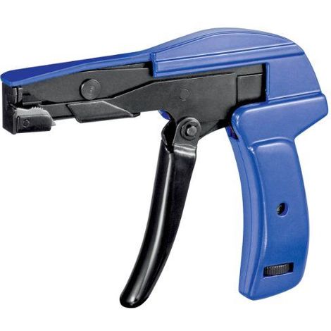 Techly Pistolet zaciskarka professionnel bleu ergonomique