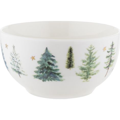 Florina Winterland Porzellan Salatschüssel 13 cm