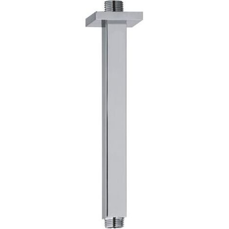 Bras De Douche Laiton Carre Vertical - Haut. 300mm (1/2)