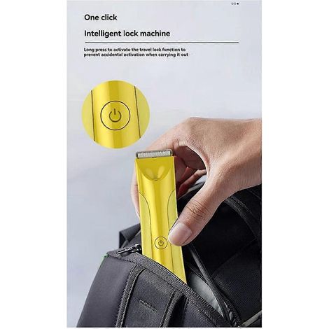 USB-wiederaufladbarer Damenrasierer und Körpertrimmer (1/5)