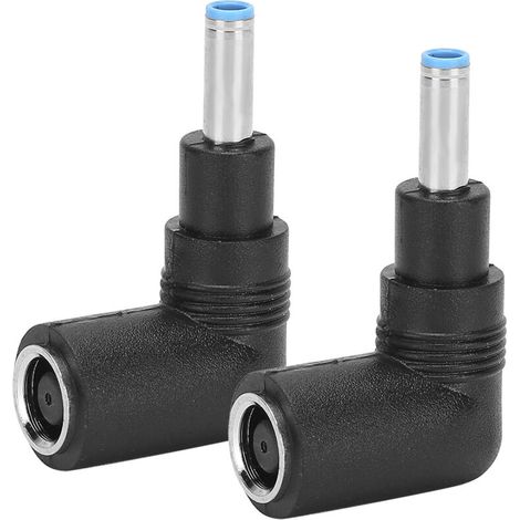Stück abgewinkelte Stromverbinder 7,4 x 5,0 mm auf 4,5 x 3,0 mm mit Stift für HP-Ladegerät (1/5)
