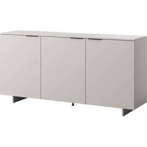 Commode de rangement Meuble universel 180x42x90cm Cachemir avec 3 portes CALIA (1/4)