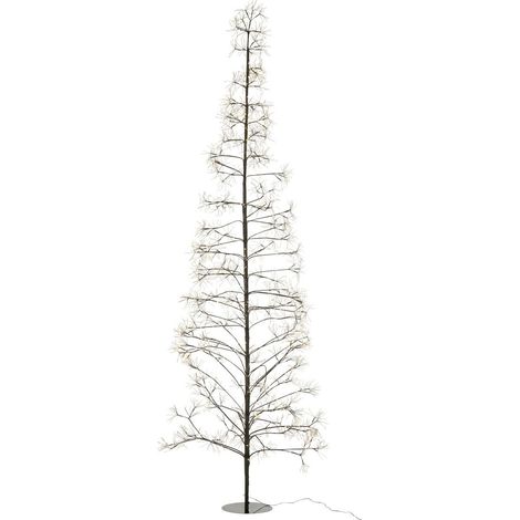 Sapin en Métal 3000 LED "Howard" 300cm Noir (1/5)