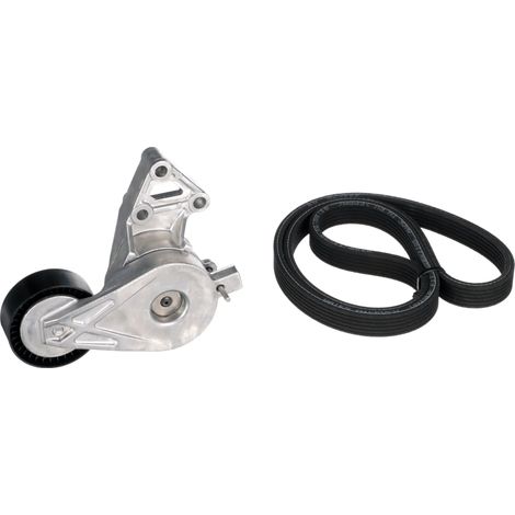 Jeu de courroies trapézoïdales à nervures Gates K026DPK1195 AUDI