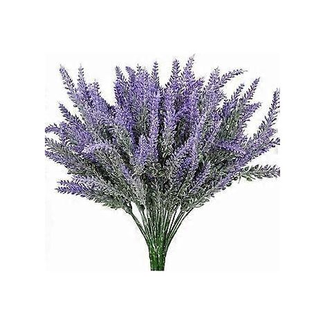 Bezaubernder künstlicher Lavendel, Brautstrauß und Tischdekoration, naturgetreue Seidenblumensträuße, elegantes Lila-Grün, 3-teilig, ungiftige Kunstblumen