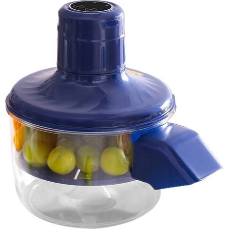 Traubenschäler – Schälmaschine – Heidelbeerschäler – Vollautomatischer Haushaltsschäler – Kleiner, tragbarer USB-Obstschäler – Obst- und Gemüseschäler für Zuhause (1/4)