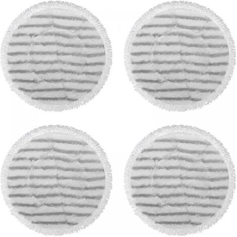 4 chiffons de rechange en microfibre pour aspirateurs robots et serpillères en microfibre (1/3)
