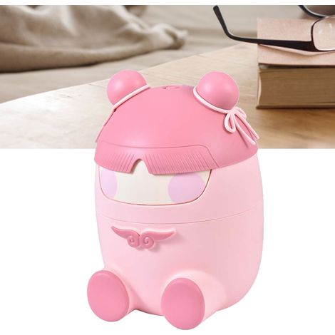 Niedliches Sparschwein mit Schloss für Jungen und Mädchen, Kunststoff, bruchsicher, großes Fassungsvermögen, Spardose für Kinder, rosa
