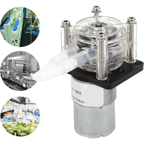 Peristaltische Hochleistungs-Dosierpumpe 500 ml/min, Flachplattenmodell 24 V (1/5)