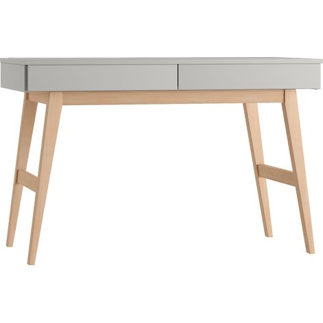 Swing Kinderschreibtisch 60 cm mit 2 Schubladen Hellholz (1/5)