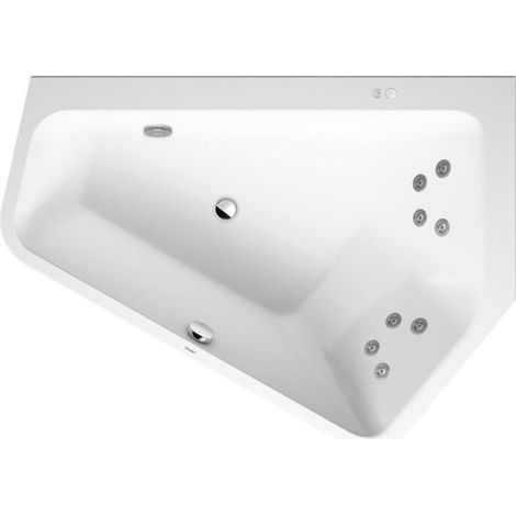 Baignoire à remous PAIOVA 5 coins, capacité 205 l, dimensions 177x1300, système Jet (1/2)