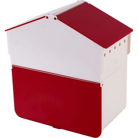 Boîte de rangement serviettes toilette avec étagère (1/5)