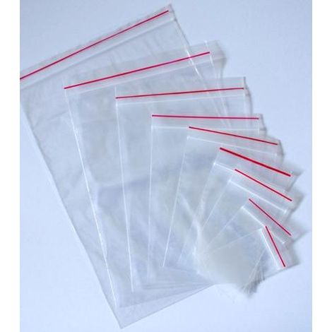 Lot de 100 pochettes zippées 5 x 7 cm (1/3)