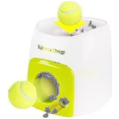 Lanceur de balles automatique pour chiens de petite et moyenne taille, lanceur de balles de tennis interactif avec capteur de sécurité (1/4)