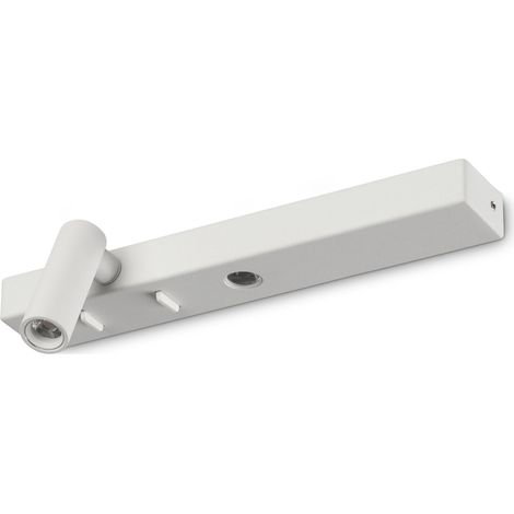 Ideal Lux Applique moderna Bonne 2 luci LED integrato bianco metallo