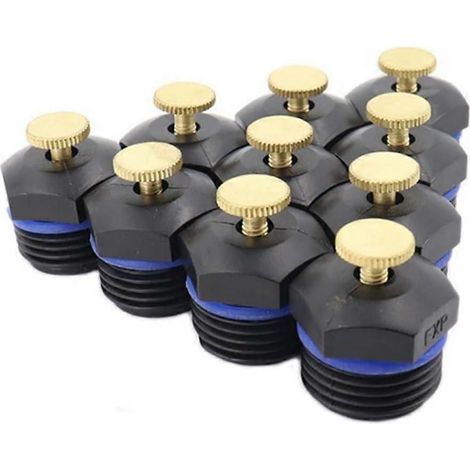 10pcs Garden Water Sprinkler with Adjustable Spray Nozzle for Wide Area Cooling and Irrigation (1/5)
