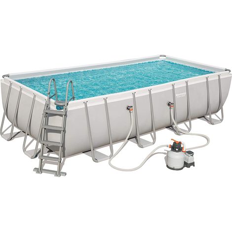 Piscina ovale telaio in metallo 488x305x107h bestway power steel - Salone (1/3)