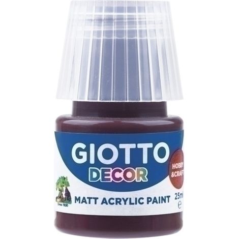 PINTURA ACRIL.GIOTTO 25 ml SEPIA - Pack de 6 unidades