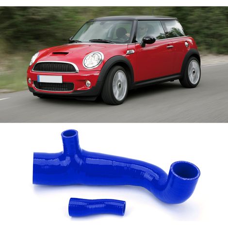 Fahrzeugmodifikation 2007-2010 Mini Cooper S R56 1.6L N14 Silikon-Ansaugschlauch, 2-teiliges Set, blau. (1/5)