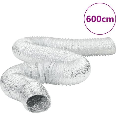 Lüftungsschlauch Aluminium 6 m Ø10 cm