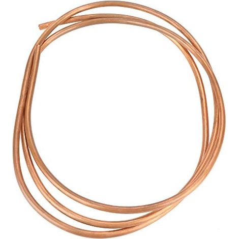 Tube en Cuivre T2 ¨¤ ductilit¨ Fine, 2m de Longueur, 4mm ID 6mm OD 1mm D'¨paisseur pour Transformateur D'¨change de Chaleur (1/3)