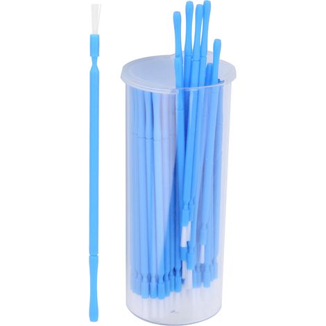 100 applicateurs de fluorure dentaire jetables, brosse blanchissante et désensibilisante. (1/5)