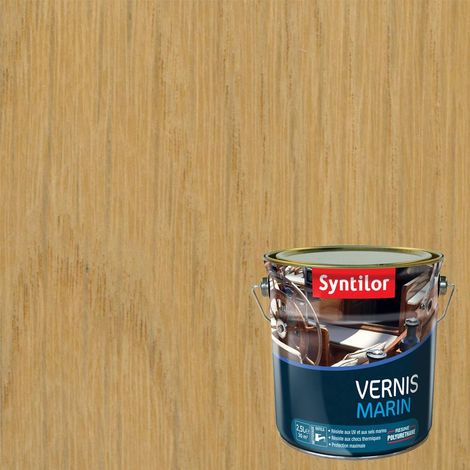 Vernis Marin Incolore Satiné 2,5L (1/5)
