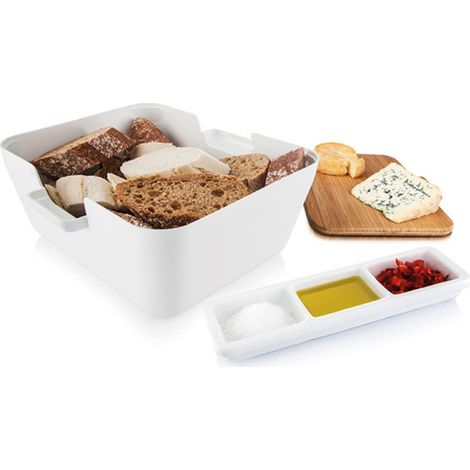 Servierset für Brot und Beilagen