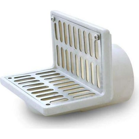 Drain en V Sortie 2" Toit/balcon/patio/salle de bain/mur latéral drain de parapet d'angle drain en L (1/4)