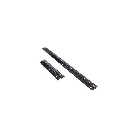 Lot 4 charnières piano inox noires 300x30x1mm, 48 vis incluses, pour portes armoires, bateaux, meubles (1/5)