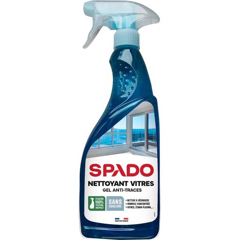 Nettoyant vitres en gel - Anti-traces - Anti-pluie - Ne coule pas - Antibuée - pour vitre, miroirs et écran - 750 ML - Fabriqué en France (1/5)