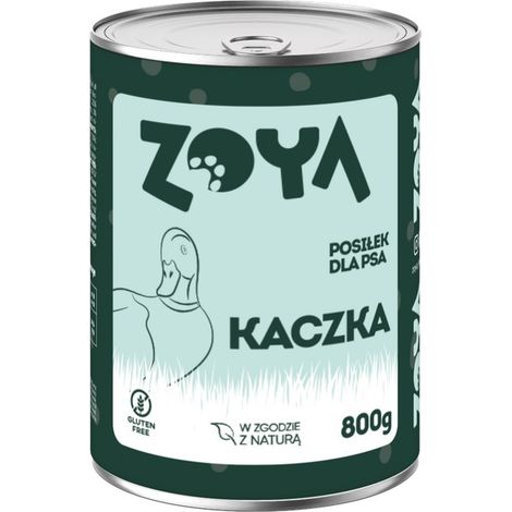 ZOYA Ente - Nassfutter für Hunde, 12 x 800 g