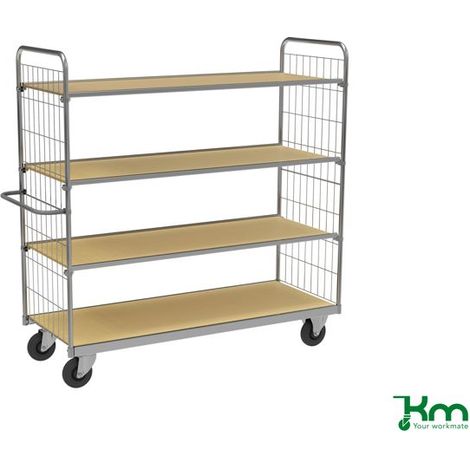 Ripiani adattati senza freni L x P x H 1790 x 650 x 1695 mm Kongamek
