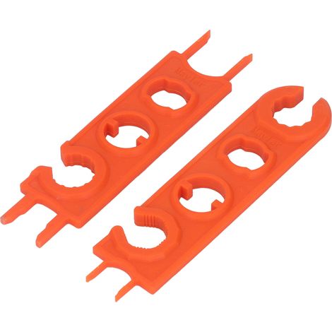 Outil de déconnexion pour panneaux solaires, clé d'assemblage PV, paire d'outils de retrait de connecteurs, orange (1/5)