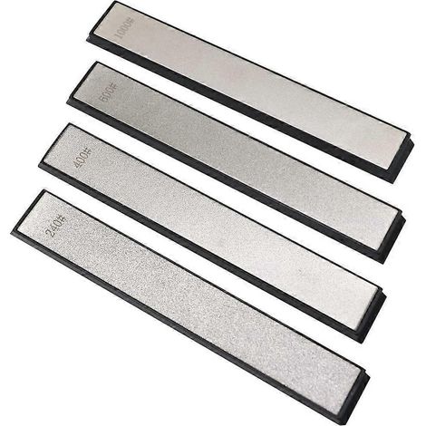 Ensemble de pierres à aiguiser diamantées, système d'affûtage de couteaux, pierres à aiguiser (1/5)