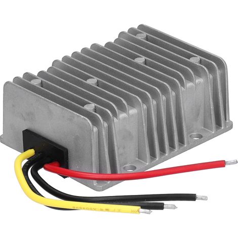 Convertisseur de tension CC-CC 24V vers 12V 30A 360W, boîtier en aluminium étanche, protection contre les courts-circuits. (1/5)