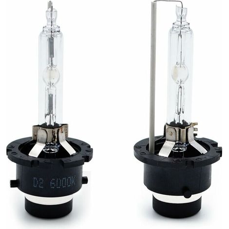 royaluxe -D2S Xénon Kit 6000K HID Lampe à Décharge Phare 35W Blanc Remplacer pour Halogène ou LED Ampoules Extéries (2 pièces) (1/5)