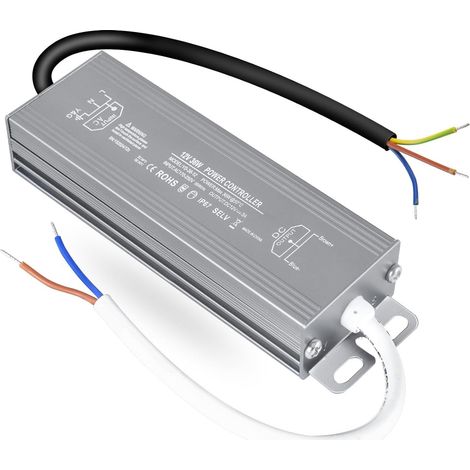 Transformateur LED 12V 36W Étanche IP67 Transfo 170-250V AC à 12V DC Led Driver, Alimentation 3A Alimentation Tension Basse Constante Adaptateur pour CCTV Bande Led, Lampes et Projecteurs (1/5)