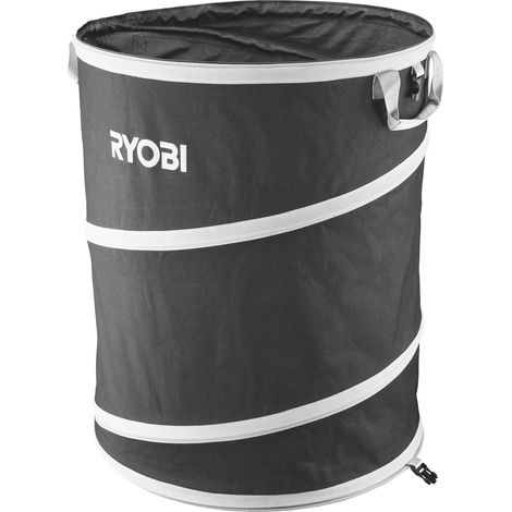Bolsa de residuos pop-up plegable RYOBI RAC368 150 L negro/gris, auto desplegable (1/2)