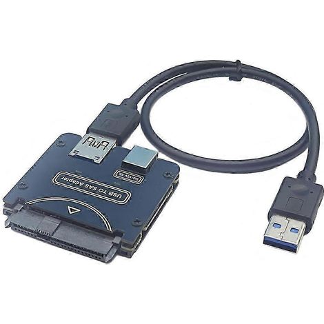SFF-8482 29-poliger SAS-zu-USB-3.0-Adapter (ohne Netzteil) (1/5)