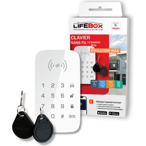 Clavier pour alarme EvolutionMax (1/5)