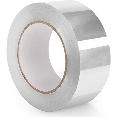 Ugreat – Ruban adhésif aluminium 5cm x 50m – Isolant thermique haute température jusqu'à 140°C – Pour étanchéité ventilation et climatisation (1/5)